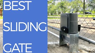 COZ Automatic Sliding Gate REVIEW amp HOW TO INSTALL [upl. by Aneeg373]