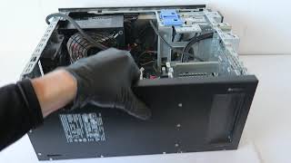 Dell Precision Optiplex How To Remove Hard Drive Cage [upl. by Arukas]