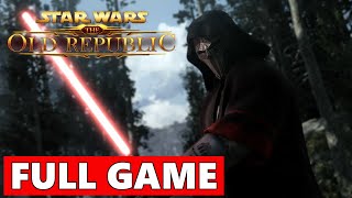 Star Wars The Old Republic Sith Warrior Full Game Walkthrough Gameplay  No Commentary Dark Side [upl. by Anrapa]