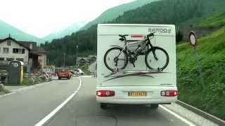 From Lugano to Zürich Driving Video Switzerland  062013 FullHD [upl. by Alidis]