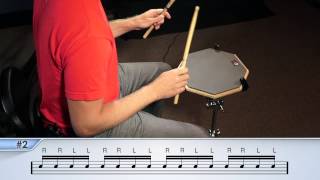 Drumming WarmUp Beginner  Drum Lesson [upl. by Orsola370]