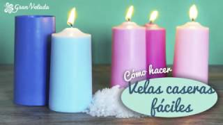 Velas Caseras fáciles [upl. by Stanton]