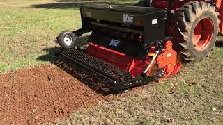 VMC Power Seeder Planting Food Plot [upl. by Rosenstein]