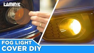 Laminx Fog Light Cover  DIY Installation [upl. by Sibyls]