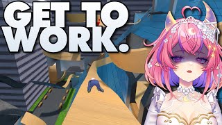 Ironmouse Plays Get To Work [upl. by Leelah629]