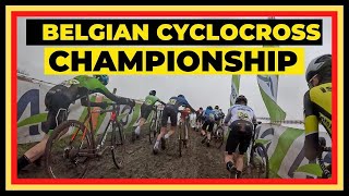 BELGIAN CHAMPIONSHIP CYCLOCROSS  MEULEBEKE  U17 GoPro FOOTAGE [upl. by Acinonrev]