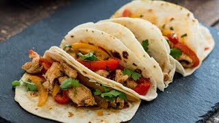 Skillet Chicken Fajitas [upl. by Borman720]