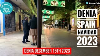 DENIA SPAIN at Christmas [upl. by Ecerahs]