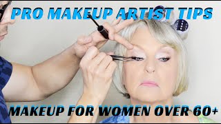 How to do Makeup on Women over 60 Makeup Tutorial  mathias4makeup [upl. by Thanh24]