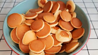 Очень вкусные МИНИ ПАНКЕЙКИ на завтрак  Mini pancakes [upl. by Ahsemik]