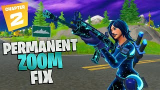 Permanent Zoom FIX in Fortnite Chapter 2 [upl. by Oicneconi]