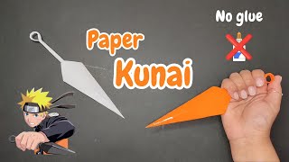 Ninja origami  Making kunai from paper [upl. by Herzog]