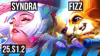 SYNDRA vs FIZZ MID  Legendary 16512  KR Master  25S12 [upl. by Ayle]