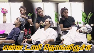 ENNA TOMMY THOGIRUCHU  SARMESH PARLOUR COMEDY  NAGAI 360 [upl. by Aicilf]