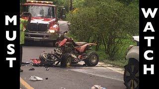 MUST WATCH  ATV amp UTV Crashes [upl. by Ravo190]