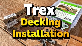 Trex Decking Installation Video [upl. by Aerdnua555]