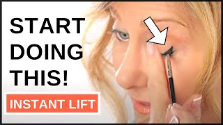 Eyeliner Tutorial For Mature Eyes  Fabulous50 [upl. by Dianuj]