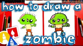 How To Draw A Funny Zombie [upl. by Enelahs]