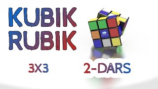 Kubik rubik 3x3 formula  2dars [upl. by Yetah]