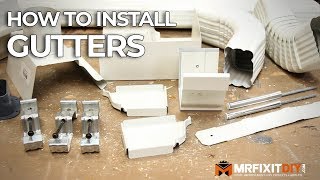 HOW TO INSTALL GUTTERS  A DIY GUIDE [upl. by Mada777]