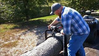 Swisher Pull Behind Log Skidder 22020 [upl. by Redle]