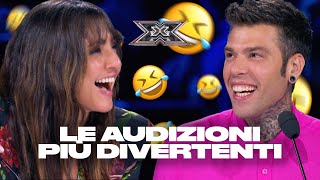 Le AUDIZIONI più DIVERTENTI 😆 Compilation  X Factor 2022 [upl. by Nnaylime]