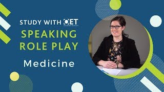 OET Speaking Role Play Medicine FULL SUBTEST [upl. by Niamrej]