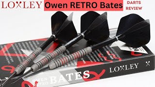 Loxley OWEN RETRO BATES Darts Review [upl. by Doralynne]