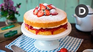 Classic Victoria Sponge Cake [upl. by Nathaniel]