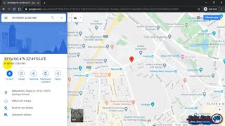 GOOGLE MAPS Haritalar Koordinat Nasıl Bulunur [upl. by Asyal]