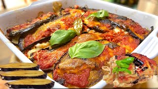 PARMIGIANA DI MELANZANE 🍆 ricetta tipica [upl. by Aitital]