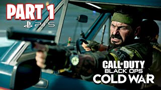 Call of Duty Black Ops Cold War PS5 Campaign Gameplay Walkthrough Part 1 [upl. by Macur]