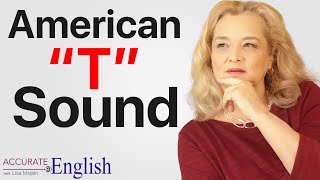 american accent  American T sound  pronunciation of american english  Accurate English [upl. by Ttirb]