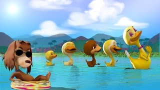 TODOS LOS PATITOS  EL PERRO CHOCOLO  CANCIONES INFANTILES [upl. by Einnal384]