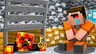 Saving Noob1234 from Minecraft PRISON [upl. by Sheff]