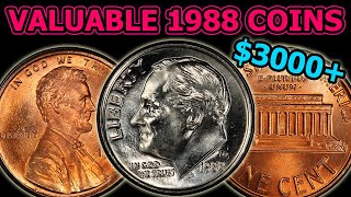 1988 Coins Worth Money  Complete Valuable 1988 Error Coin Guide For Pocket Change [upl. by Tamah522]