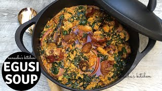 How to make EGuSi SouP I Nanaabas kitchen✔ [upl. by Nana734]