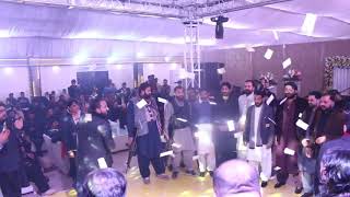 ZAFAR SUPARI dabang entry DOLLERS KE BARISH by friends live performence by naeem hazarvi [upl. by Rap]