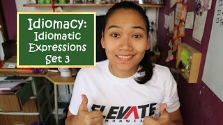 Idiomacy  Idiomatic Expressions  Set 3  Free Civil Service Review [upl. by Adnamaa]