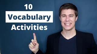 10 Vocabulary Activities and Games [upl. by Kwapong]