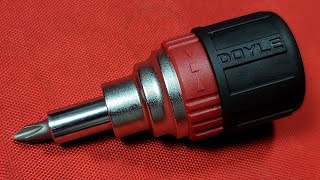 Doyle MultiBit Stubby Ratcheting Screwdriver Review [upl. by Darrelle]