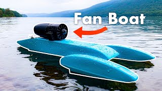 Fan Powered RC Airboat [upl. by Doownyl]