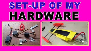 RC BOAT DIY INSTALLING HARDWARE AND SET UP [upl. by Ddet]