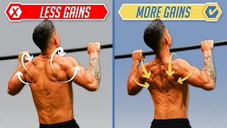 How To Get MORE Gains From PullUps 4 Mistakes You Need To Fix [upl. by Klein]