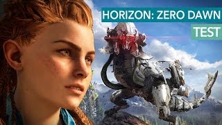 Horizon Zero Dawn im Test  OpenWorldHit für PS4 [upl. by Immat]