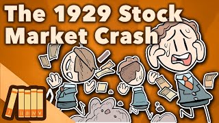 The 1929 Stock Market Crash  Black Thursday  Extra History [upl. by Yelnahs]