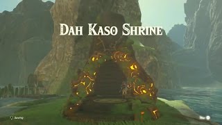 Zelda Breath of the Wild  Dah Kaso Shrine  Central Tower Region [upl. by Adniled584]