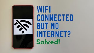 WiFi Connected but no Internet Access Fix  Android  2024 [upl. by Ardnwahs]