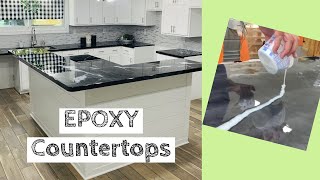 EPOXY Countertops  Complete Build and Pour [upl. by Jedediah]