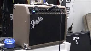 Fender Acoustasonic 40 Watt Guitar Amp Review [upl. by Barby]